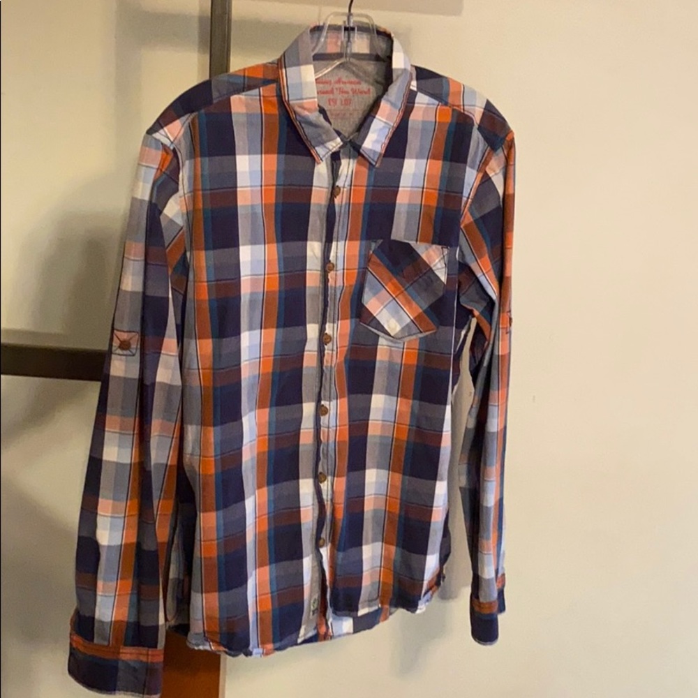 Being Human slim fit medium button up shirt used